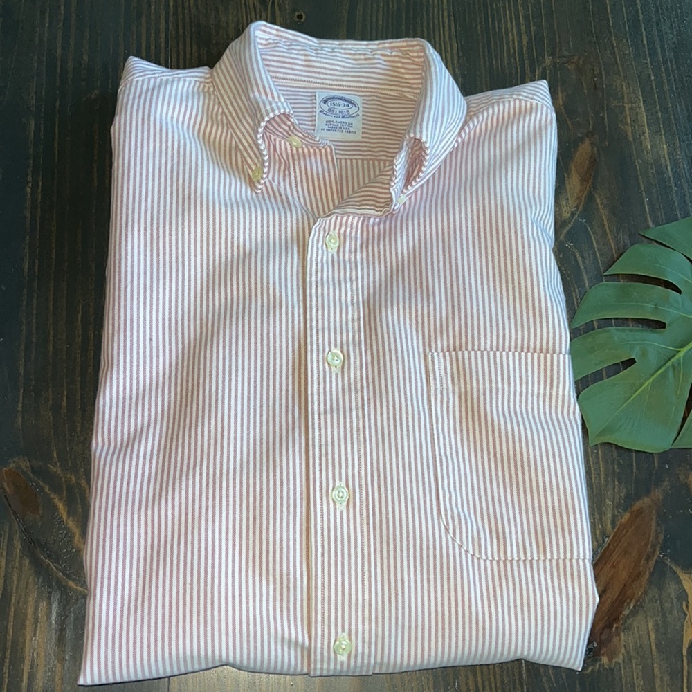 Brooks Brothers Button Down Shirt 👔 15 1/2 - 34